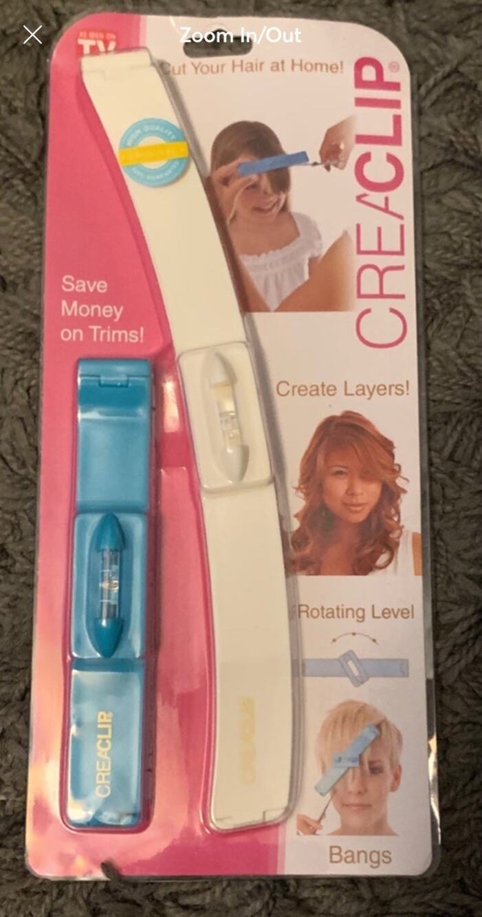 New Original Creaclip Haircutting Tool at home As seen on Shark Tank
